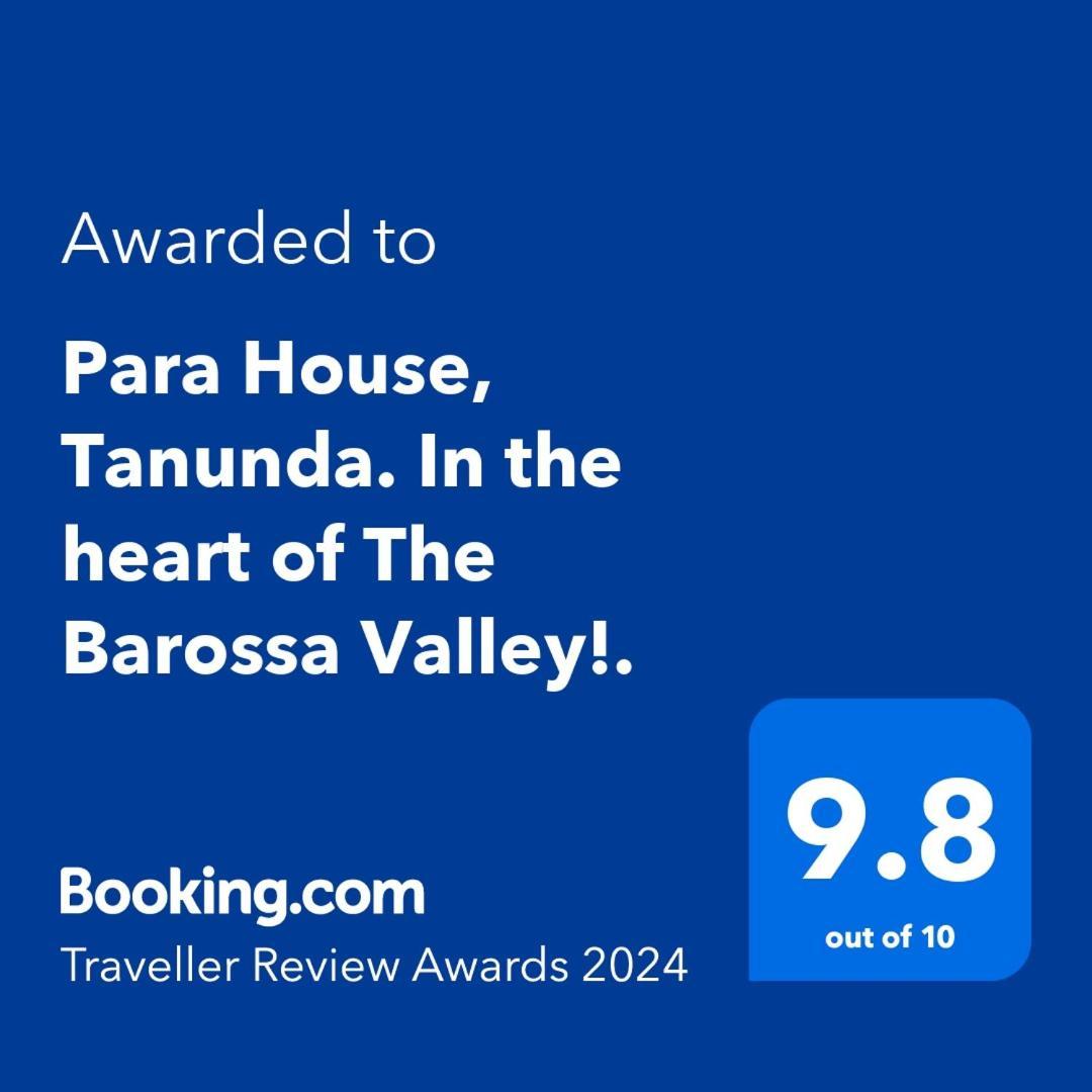 Para House, Tanunda. In The Heart Of The Barossa Valley!. Villa Exteriör bild